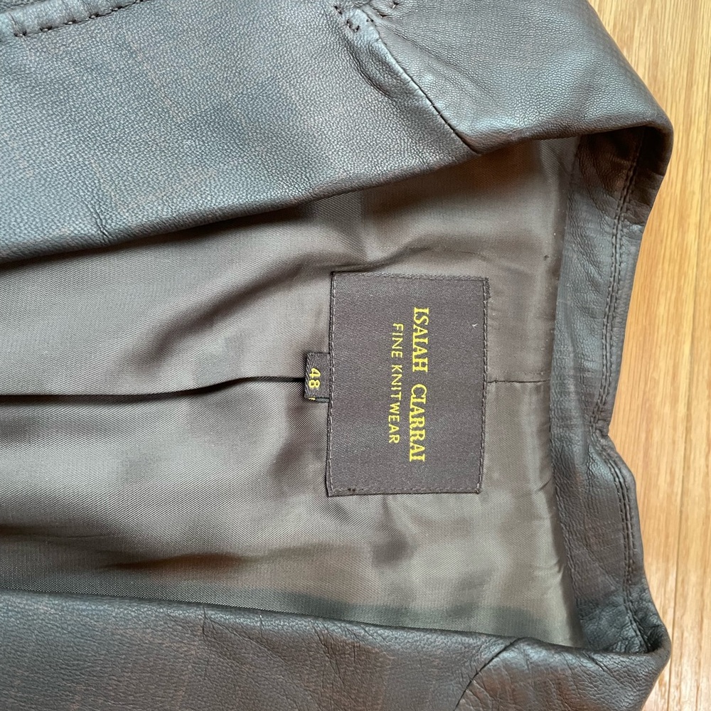Designer leather jacket - Picture 12 of 16